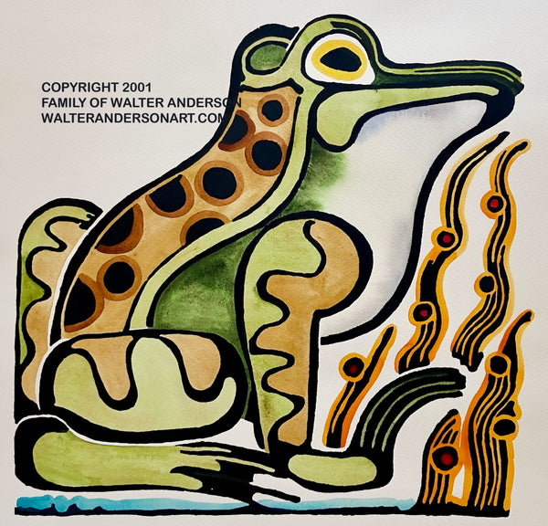 Frog Prince #2 - Single Frog – Realizations: The Walter Anderson Shop