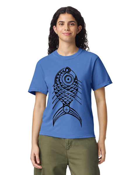 T-Shirt - Short Sleeve - Vertical Fish Unisex Adult – Realizations