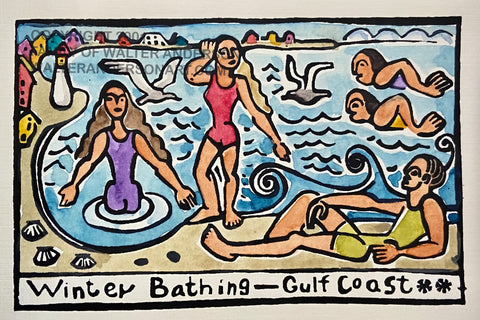 Winter Bathing - Gulf Coast