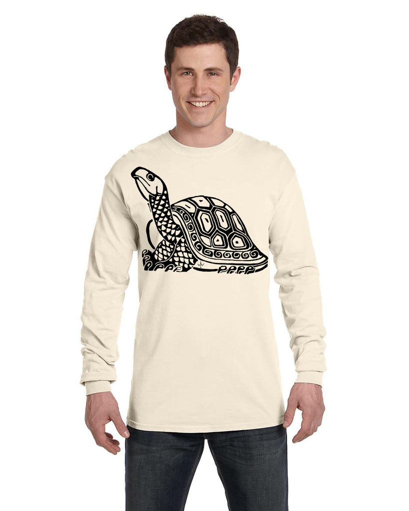 T-Shirt - Long Sleeve - Big Turtle Unisex Adult