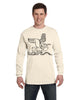 T-Shirt - Long Sleeve - Single Pelican Unisex Adult