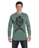 T-Shirt - Long Sleeve - Vertical Fish Unisex Adult