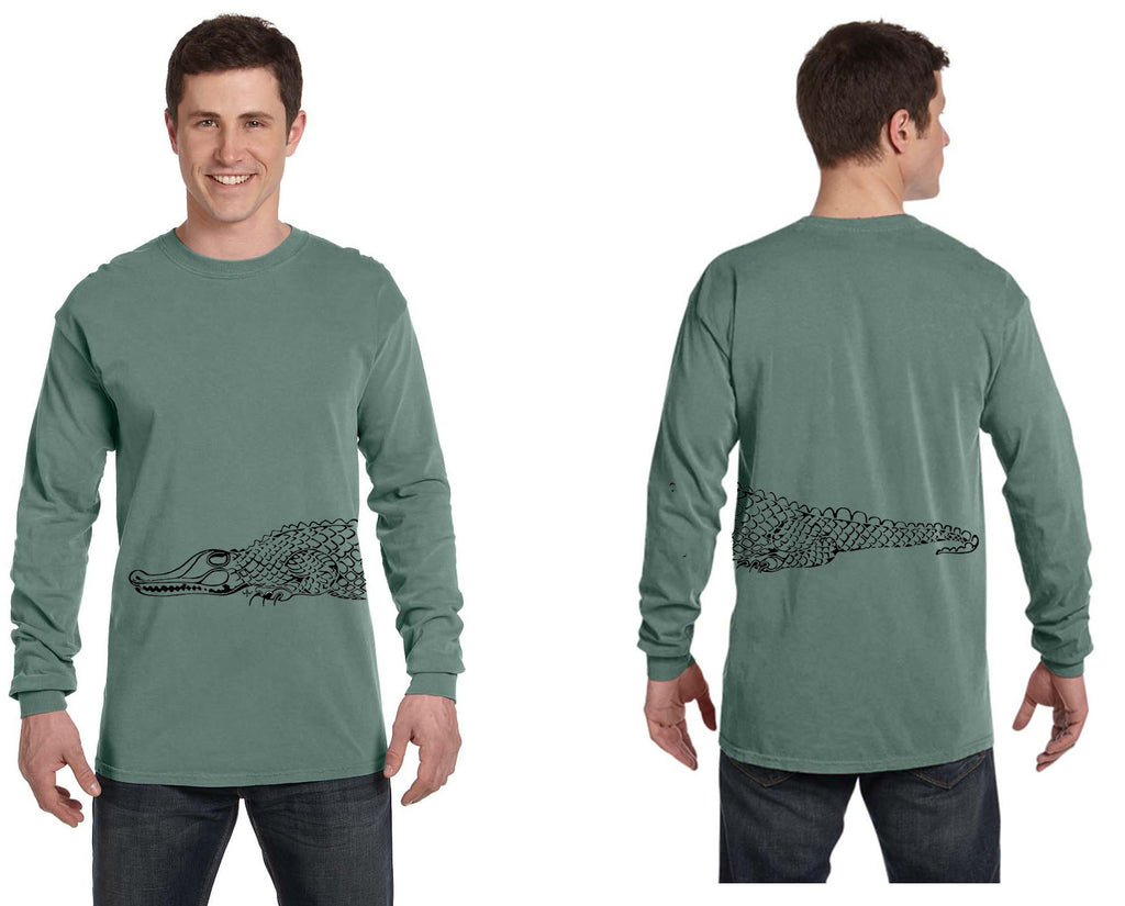 T-Shirt - Long Sleeve - Alligator Wrap Unisex Adult