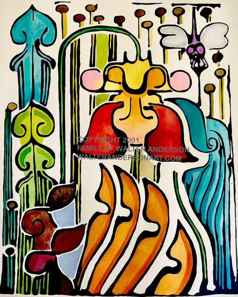 Pitcher Plants - 1 Dragonfly – Realizations: The Walter Anderson Shop