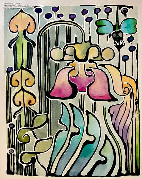 Pitcher Plants - 1 Dragonfly – Realizations: The Walter Anderson Shop