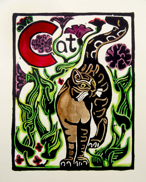 An Alphabet - C is for Cat – Realizations: The Walter Anderson Shop