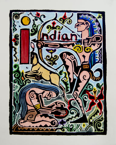 An Alphabet - I is for Indian