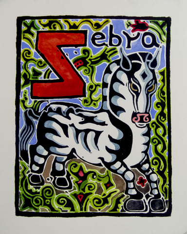 An Alphabet - Z is for Zebra