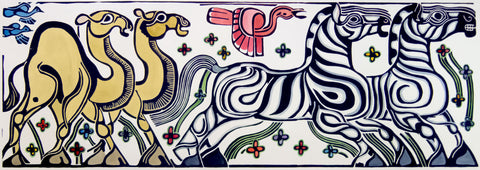 Animals Two by Two #1 - Camels and Zebras