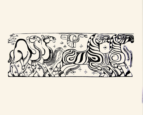 Animals Two by Two #1 - Camels and Zebras – Realizations: The