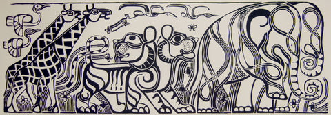 Animals Two by Two #2 - Elephants, Tigers, and Giraffes