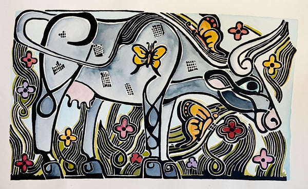 Cows - 1 – Realizations: The Walter Anderson Shop