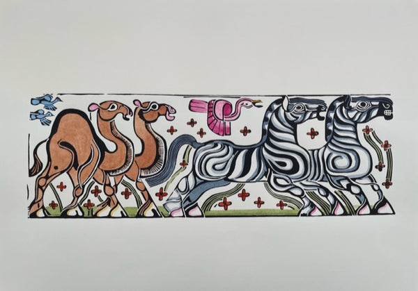 Animals Two by Two #1 - Camels and Zebras – Realizations: The