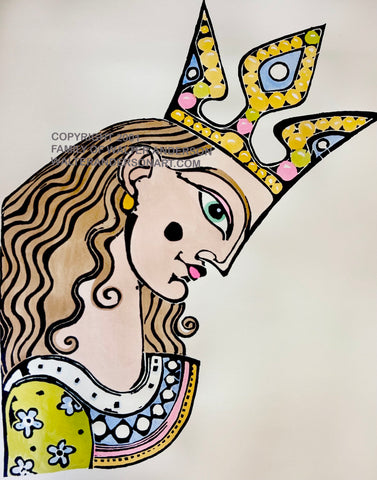 Frog Prince #2 - Queen Head