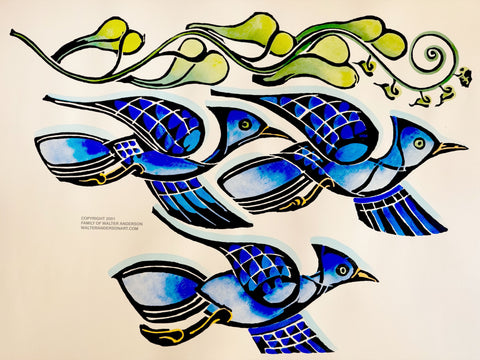 Blue Jays and Vine - 3