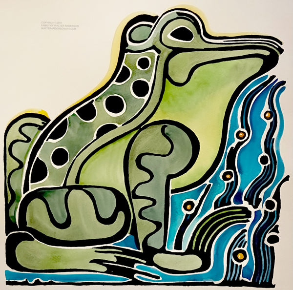 Frog Prince #2 - Single Frog – Realizations: The Walter Anderson Shop
