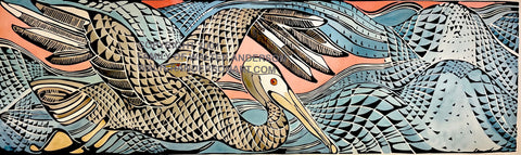 Pelican- Horizontal w/ Salt Water Reduced