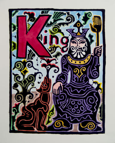 An Alphabet - K is for King