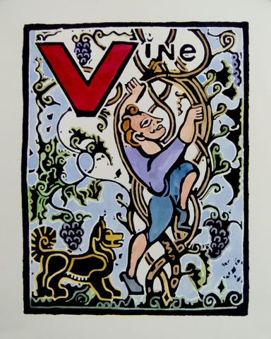 An Alphabet - V is Vine