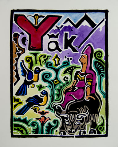 An Alphabet - Y is for Yak