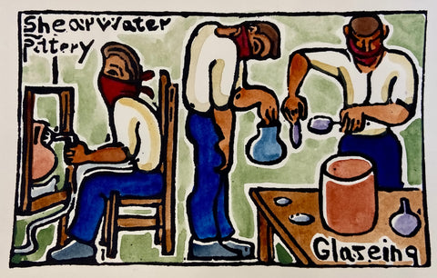 Shearwater Pottery – Glazing