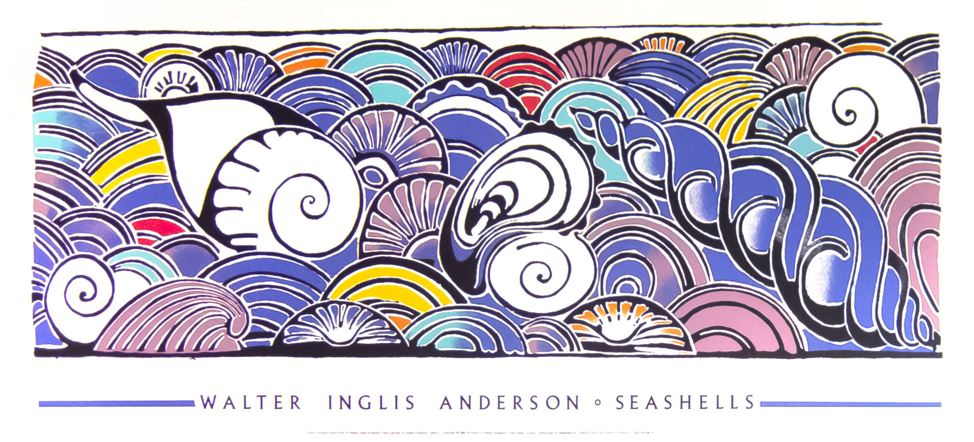 Sea Shells Poster – Realizations: The Walter Anderson Shop