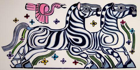 Animals Two by Two #1 - Zebras