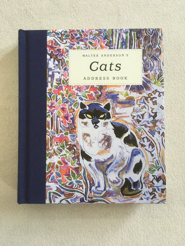 Walter Anderson Cats Address Book