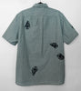 Oyster Map Button down