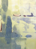 Untitled - Acrylic painting on Yupo, by Caroline Muneoka